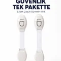 BUĞZ 2 Adet Güçlü Yapışkanlı Çocuk Güvenlik Kilidi