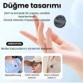 BUĞZ 2 Adet Profesyonel Kablosuz Yaka Mikrofonu Lighting Uyumlu Manyetik Klipsli