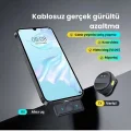 BUĞZ 2 Adet Profesyonel Kablosuz Yaka Mikrofonu Lighting Uyumlu Manyetik Klipsli - Lisinya