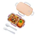 BUĞZ 2 Bölmeli 150-300 Ml Paslanmaz Çelik Yemek Kabı Beslenme Kabı Yiyecek Saklama Kabı