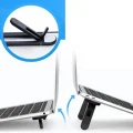 BUĞZ 2 Kademeli Katlanabilir ve Yapışkanlı Laptop Standı Siyah
