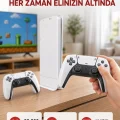 BUĞZ 2 Kollu Kablosuz 4K TV Uyumlu Klasik Oyun Konsolu