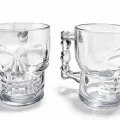 BUĞZ 2li Cam Kurukafa Kupa Bardak Seti Alk2148