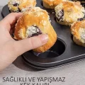  2Lİ SET Muffin Kalıbı 12li Fırın Mini Kek Browni Kekstra Kalıbı Cupcake Kapsülü