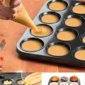 2Lİ SET Muffin Kalıbı 12li Fırın Mini Kek Browni Kekstra Kalıbı Cupcake Kapsülü
