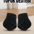 BUĞZ 2li Silikon Topuk Destekli Ortopedik Çorap - Ağrı Azaltan Ayak Bakım