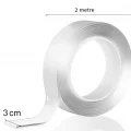 BUĞZ 2 Metre 2 Cm Çift Taraflı Şeffaf Bant Bx40