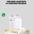 BUĞZ 2. Nesil Bluetooth 5.0 Kablosuz Kulaklık Su Geçirmez HD Ses