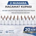 BUĞZ 2 Numara Hacamat Kupası 20 Adet Vakumlu Kupa Bardak Dayanıklı Plastik Manuel Hacamat Kabı