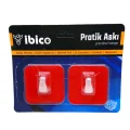 BUĞZ 2 Parça  Pratik Yapışkan Askı Bx40