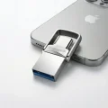 BUĞZ 2si 1 Arada USB 3.2 Type-C Ve USB 64GB Metal Flash Disk