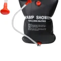 BUĞZ 20 Litre Güneş Enerjili Kamp Duşu PVC Dayanıklı Taşınabilir Duş Torbası - BUĞZ