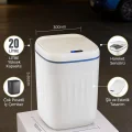 BUĞZ 20 Litre Hareket Sensörlü Akıllı Çöp Kovası Beyaz