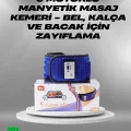  20 Mıknatıslı Gelişmiş Zayıflama Kemeri – Kas Gevşetici ve Selülit Azaltıcı Etki
