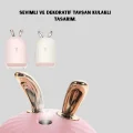 BUĞZ 200 ml Tavşan Kulaklı Ultrasonik Hava Nemlendirici ve Gece Lambası