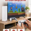BUĞZ 20.000 Klasik Oyun Dahili Kablosuz Kontrollü Oyun Kutusu