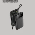 BUĞZ 20.000 mAh 4 Çıkışlı LED Göstergeli Hızlı Şarj Powerbank