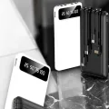  20.000 Mah Led Işıklı LCD Ekran USB Girişli Type-C Lightning Powerbank