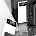 BUĞZ 20.000 Mah Led Işıklı LCD Ekran USB Girişli Type-C Lightning Powerbank Yeni Nesil