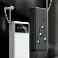 BUĞZ 20.000 Mah Led Işıklı LCD Ekran USB Girişli Type-C Lightning Powerbank Yeni Nesil - BUĞZ