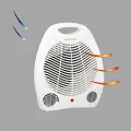 BUĞZ 2000W Taşınabilir Elektrikli Fanlı Isıtıcı – Hızlı Isınma, Kompakt Boy