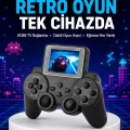 BUĞZ 2025 A Kalite S10 Gamepad 520 Oyunlu TV Bağlantılı Retro Atari Konsolu Yeni Nesil