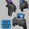 BUĞZ 2025 A Kalite S10 Gamepad 520 Oyunlu TV Bağlantılı Retro Atari Konsolu Yeni Nesil