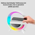 BUĞZ 2025 Model 15W Kablosuz Şarjlı Renkli Atmosfer Lambası - BUĞZ