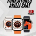 BUĞZ 2025 Model Akıllı Saat Kordon Hediyeli Çağrı Cevaplama Uzun Pil Süreli Android İOS Uyumlu
