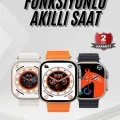  2025 Model Akıllı Saat Kordon Hediyeli Çağrı Cevaplama Uzun Pil Süreli Android İOS Uyumlu