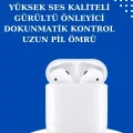 BUĞZ 2025 Model Akıllı Saat ve 2.Nesil TWS Bluetooth Kulaklık Yüksek Ses Kaliteli