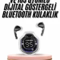 BUĞZ 2025 Model Kablosuz Bluetooth Kulaklık ANC ENC Destekli HİFİ Stereo - BUĞZ