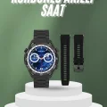 BUĞZ 2025 Model Yuvarlak Ekran Android ve İOS Uyumlu GPS Takibi Yapabilen Akıllı Saat Yeni Nesil