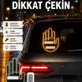 BUĞZ 2025 Orijinal LED El Park Uyarı Sistemi Uzaktan Kumandalı