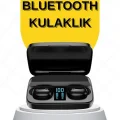 BUĞZ 2025 Yeni Model Bluetooth Kulaklık Stereo TWS Kulaklık 5.0 Bluetooth Yüksek Ses Kaliteli - BUĞZ