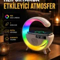 BUĞZ 2025 Yeni Seri 15W Kablosuz Şarjlı LED Atmosfer Lambası