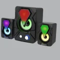  2.1 Kanal RGB LED Oyun Hoparlörü Subwoofer Destekli