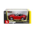  21083 Burago 1:24 Fiat 124 Spider Model Araba