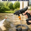 BUĞZ 21V Akülü Basınçlı Yıkama Makinesi Çift Akülü ve Hızlı Şarj Özellikli