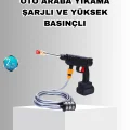 BUĞZ 21V Akülü Basınçlı Yıkama Makinesi Çift Akülü ve Hızlı Şarj Özellikli