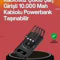 BUĞZ 22.5W Hızlı + 15W Kablosuz Şarj – Akıllı Powerbank ile Her An Enerji