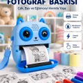 BUĞZ 2.4 IPS Ekranlı Çocuk Fotoğraf Makinesi HD Çekim ve Anında Baskı Keyfi