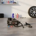 BUĞZ 250 PSI Oto Hava Kompresörü - 220V ve 12V Uyumlu Yol Yardım Lastik Şişirme Pompası