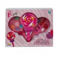  2598 Lolipop Şekilli 2 Katlı Makyaj Güzellik Seti