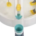 BUĞZ Ayarlanabilir Bacaklı 82 cm Kum Ve Su Oyun Masası - 24 Ay+ Çocuklar İçin Çift Bölmeli BX-313553