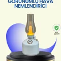 BUĞZ 280 ml Tanklı Retro Gaz Lambası Difüzör USB Şarjlı Hava Nemlendirici