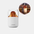 BUĞZ 280ml Alev Işıklı Ultrasonik Hava Nemlendirici Sessiz ve USB Şarjlı