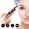 BUĞZ 2in1 USB Şarjlı Yüz ve Kaş Tüy Alıcı, Tahrişsiz Hassas Kesim ve Premium Simli Gövde