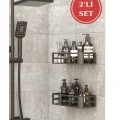  2’li banyo organizer düzenleyici yapışkanlı raf