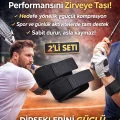 BUĞZ 2li Set Ortopedik Epikondilit Bandı Sporcu Golfçü Tenisçi Dirseği Bandajı Sağ Sol Uyumlu Standart